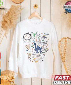 Official MLB Los Angeles Dodgers Childhood Cancer Awareness Night t shirt