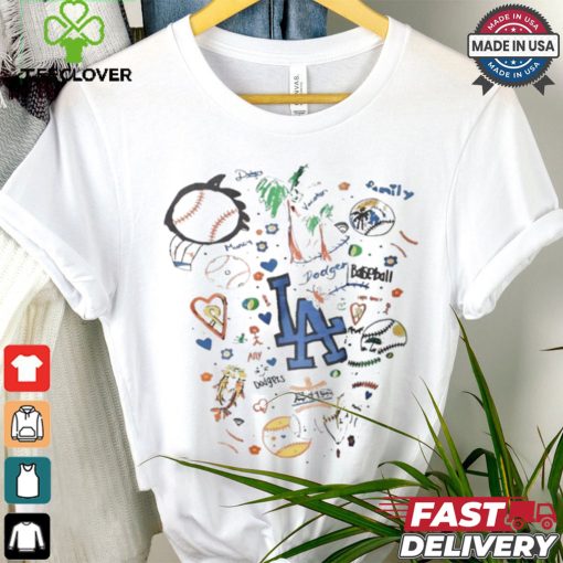 Official MLB Los Angeles Dodgers Childhood Cancer Awareness Night t shirt