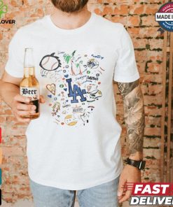 Official MLB Los Angeles Dodgers Childhood Cancer Awareness Night t shirt