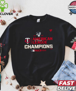 Official MLB Minnesota Twins 2024 ALCS American League Champions Locker Room t shirt