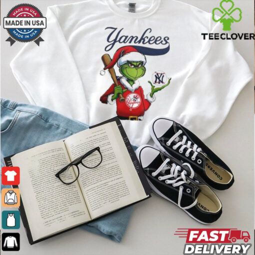 Official MLB New York Yankees The Grinch Grinchmas Christmas 2024 Shirt