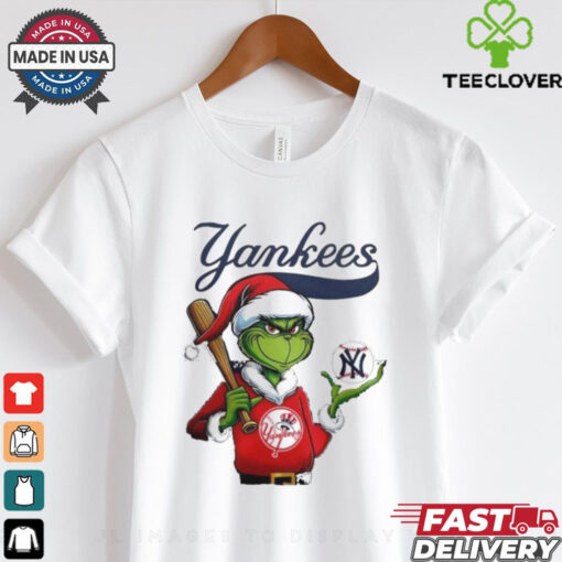 Official MLB New York Yankees The Grinch Grinchmas Christmas 2024 Shirt