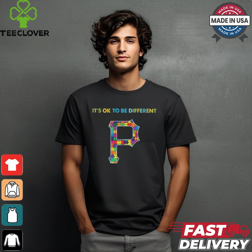 Official MLB Pittsburgh Pirates It’s Ok To Be Different Autism 2024 Shirt Official MLB Pittsburgh Pirates It’s Ok To Be Different Autism 2024 Shirt