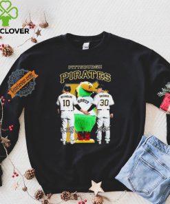 Official MLB Pittsburgh Pirates Mascot Team Player Signatures 2024 t shirt
