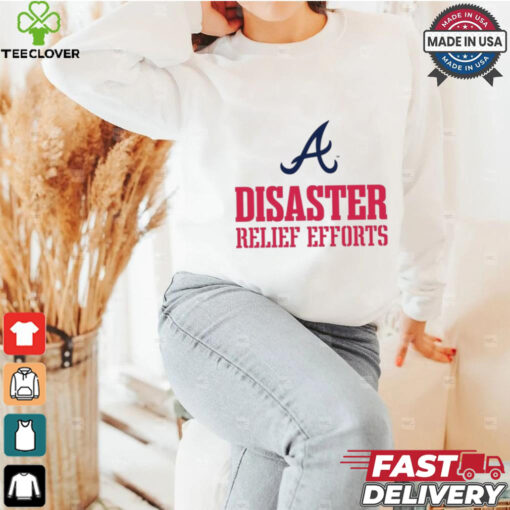 Official MLB Postseason 2024 Atlanta Braves Disaster Relief Efforts t shirt