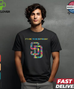 Official MLB San Diego Padres It’s Ok To Be Different Autism 2024 Shirt