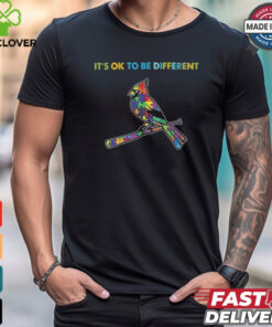 Official MLB St. Louis Cardinals It’s Ok To Be Different Autism 2024 Shirt