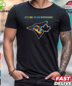 Official MLB Toronto Blue Jays It’s Ok To Be Different Autism 2024 Shirt