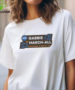 Official MVP Gabbie March All Iowa Hawkeye Women’s Basketball T Shirt