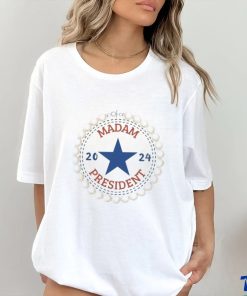 Official Madam President 2024 Star Kamala Harris T Shirt