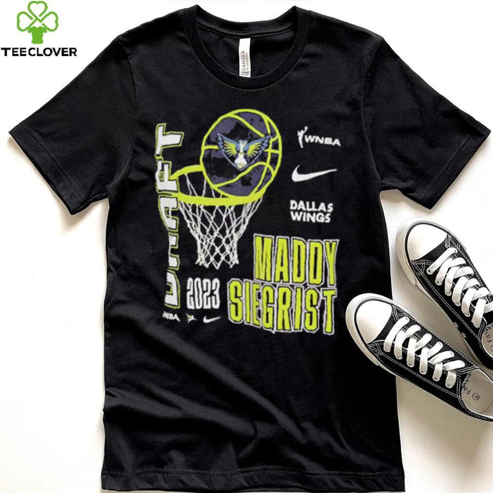 Official Maddy Siegrist Dallas Wings Nike Unisex 2023 Wnba Draft Name Number T Shirt Official Maddy Siegrist Dallas Wings Nike Unisex 2023 Wnba Draft Name Number T Shirt