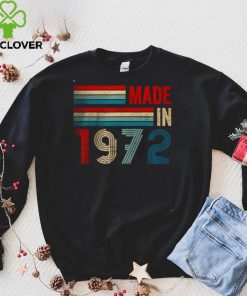 Official Made In 1972 50th Year Old Birthday T Shirt hoodie, sweater Shirt