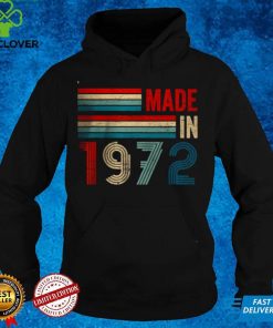 Official Made In 1972 50th Year Old Birthday T Shirt hoodie, sweater Shirt