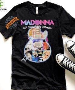Official Madonna 45th Anniversary Collection Signature shirt