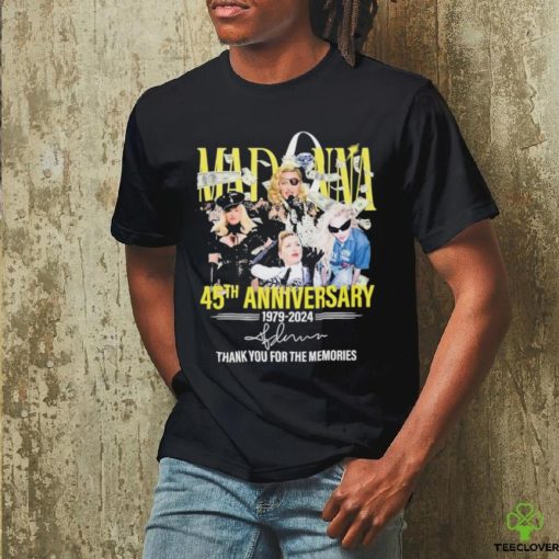 Official Madonna 45th Anniversary Memories Shirt