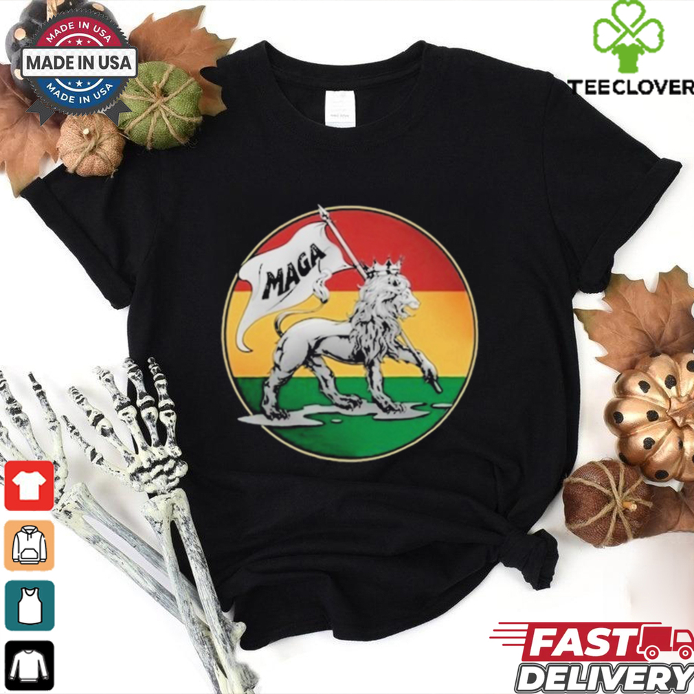 Official Maga Conquering Lion Shirt Official Maga Conquering Lion Shirt