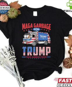 Official Maga Garbage For Trump Take America Back Proud Maga T shirt