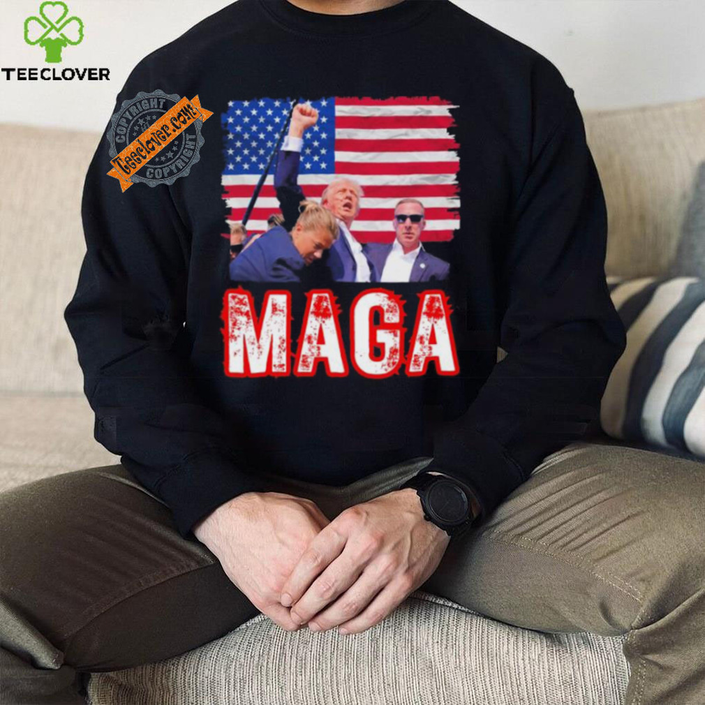 Official Maga Trump Iconic Fist Raised Shooting PA T Shirt Official Maga Trump Iconic Fist Raised Shooting PA T Shirt
