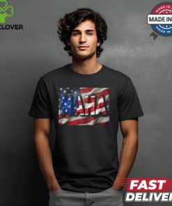 Official Maha Make America Healthy Again Usa Flag Vintage t shirt