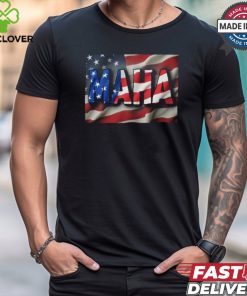 Official Maha Make America Healthy Again Usa Flag Vintage t shirt