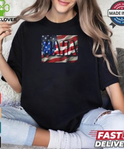 Official Maha Make America Healthy Again Usa Flag Vintage t shirt