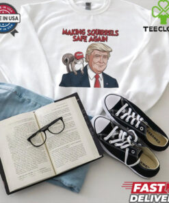 Official Make Squirrels Safe Again Trump 2024 Shirt