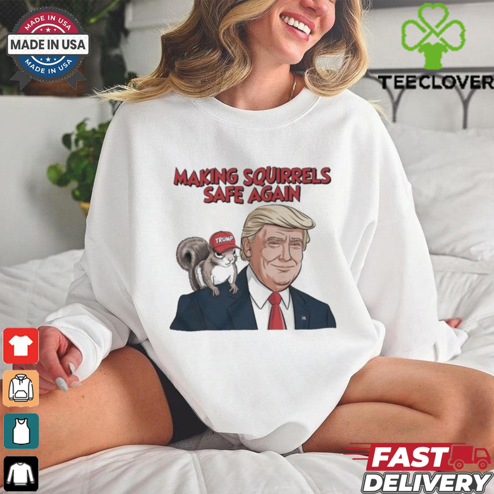Official Make Squirrels Safe Again Trump 2024 Shirt Official Make Squirrels Safe Again Trump 2024 Shirt