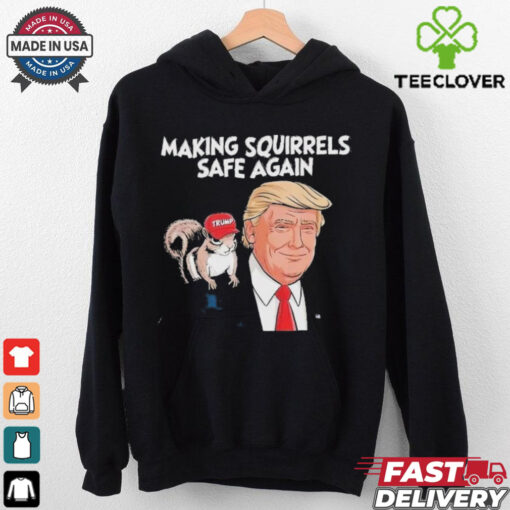 Official Make Squirrels Safe Again Trump 2024 Squirrels T Shirt