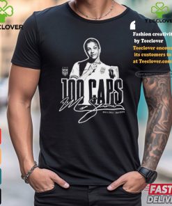 Official Mallory Swanson USWNT 100th Cap Celebration Black Shirt 2 Official Mallory Swanson USWNT 100th Cap Celebration Black Shirt