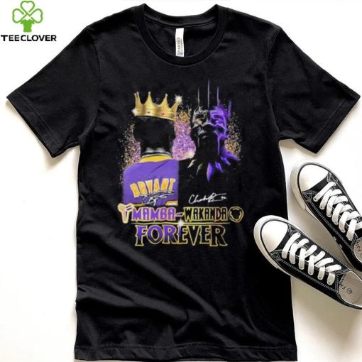 Official Mamba Wakanda Lakers Forever Signatures Shirt