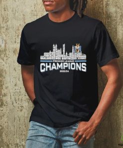 Official Manchester City Skyline Players Name Premier League Champions 2023 2024 Shirt