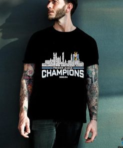 Official Manchester City Skyline Players Name Premier League Champions 2023 2024 Shirt