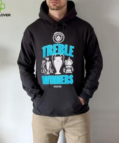 Official Manchester city treble winners 2023 T shirt