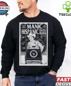 Official Manic Hispanic Show Poster Punk In The Park November 16 San Diego Shirt