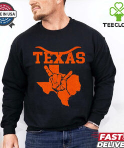 Official Map Texas Longhorns Football Logo shirt