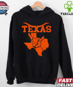 Official Map Texas Longhorns Football Logo shirt