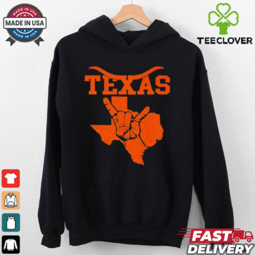 Official Map Texas Longhorns Football Logo shirt