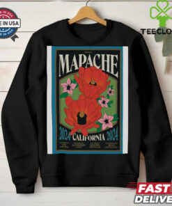 Official Mapache California December Shows 2024 Poster Shirt