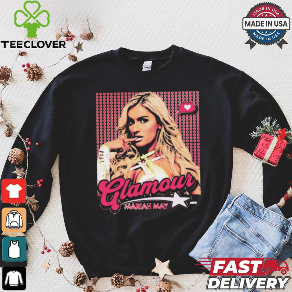 Official Mariah May – Glamour Era AEW t shirt Official Mariah May – Glamour Era AEW t shirt