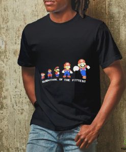 Official Mario Survival Of The Fittest T Shirt 2 Official Mario Survival Of The Fittest T Shirt
