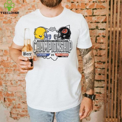 Official Marion Local Flyers Vs Bulldogs Dalton 2023 Division VII Football Championship Shirt