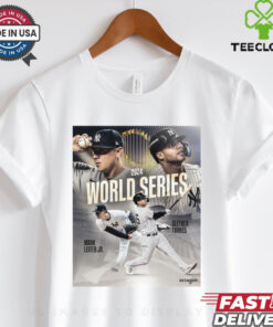 Official Mark Leiter Jr. And Gleyber Torres New York Yankees 2024 World Series Poster t shirt