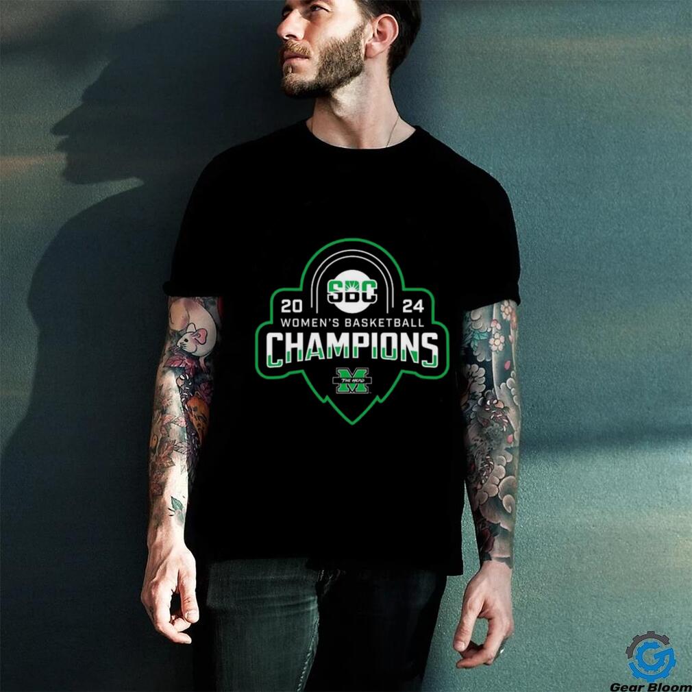 Official Marshall Thundering Herd 2024 SBC Women’s Basketball Champions Logo Shirt Official Marshall Thundering Herd 2024 SBC Women’s Basketball Champions Logo Shirt