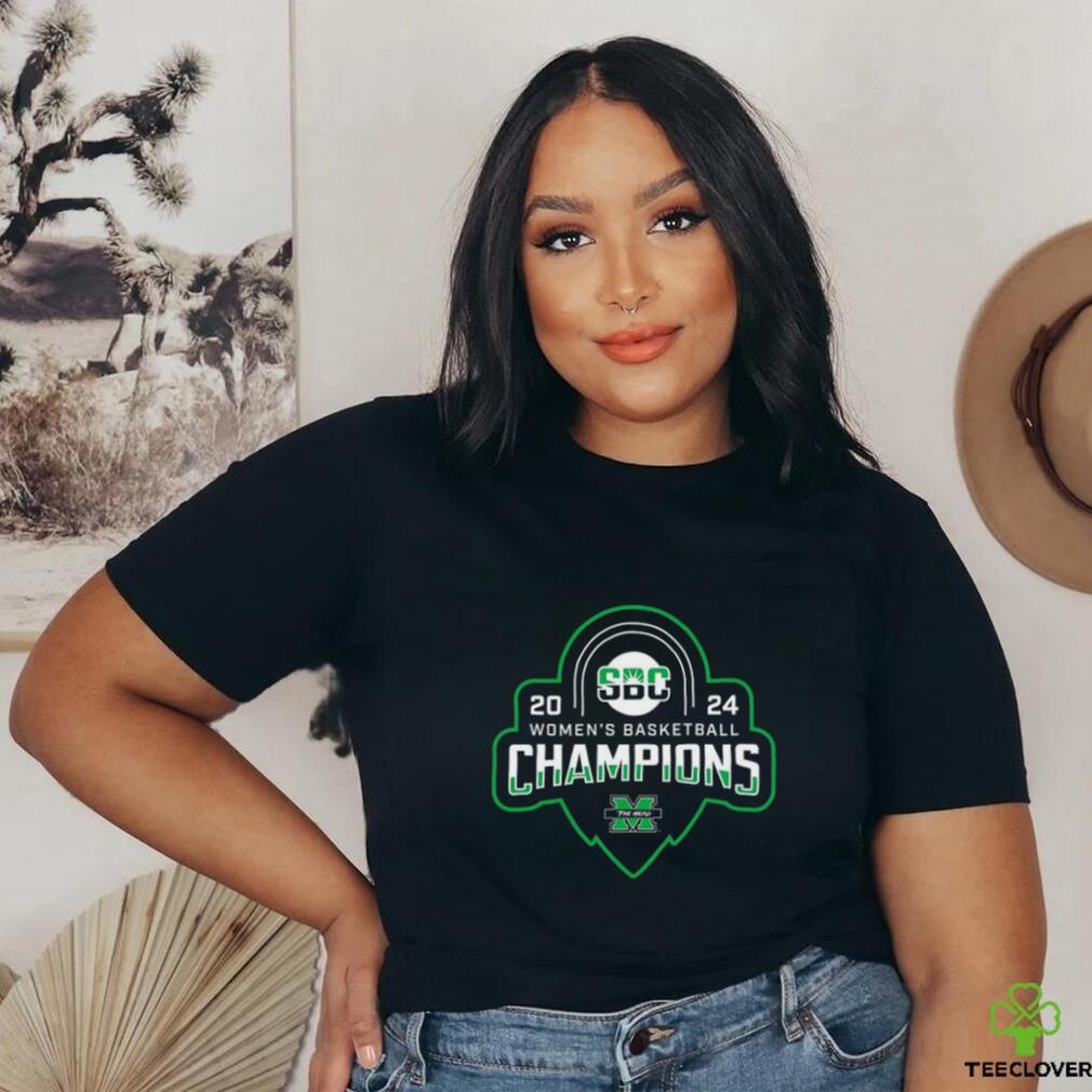 Official Marshall Thundering Herd 2024 SBC Women’s Basketball Champions Logo Shirt Official Marshall Thundering Herd 2024 SBC Women’s Basketball Champions Logo Shirt