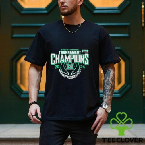 Official Marshall Thundering Herd Sun Belt Women’s Basketball Conference Tournament Champions 2024 Shirt
