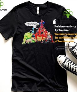 Official Marvel Avengers Deadpool And That’s How I Saved The World T Shirt