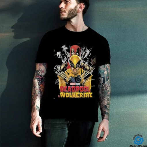 Official Marvel Studios Deadpool And Wolverine Signature Unisex T Shirt