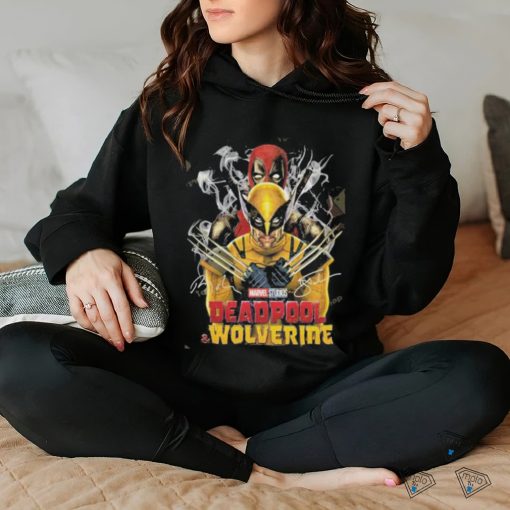 Official Marvel Studios Deadpool And Wolverine Signature Unisex T Shirt