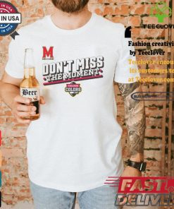 Official Maryland Terrapins Don’t Miss The Moment College Colors Day Shirt