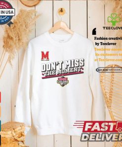 Official Maryland Terrapins Don’t Miss The Moment College Colors Day Shirt